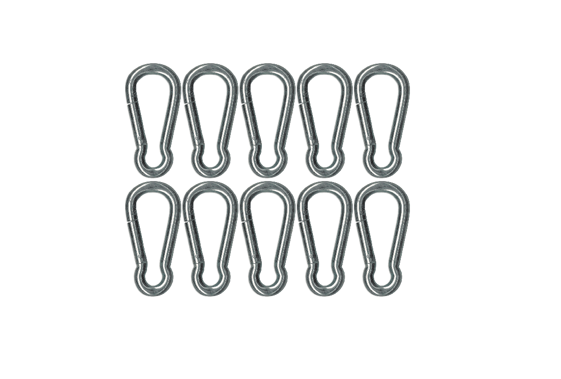 1/2" Spring Link, 10 Piece, Zinc, UPC Tagged, Peerless Chain, #4427140