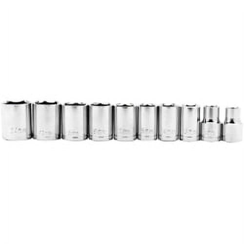 10 pc 1/2"" DR Socket Set - MM