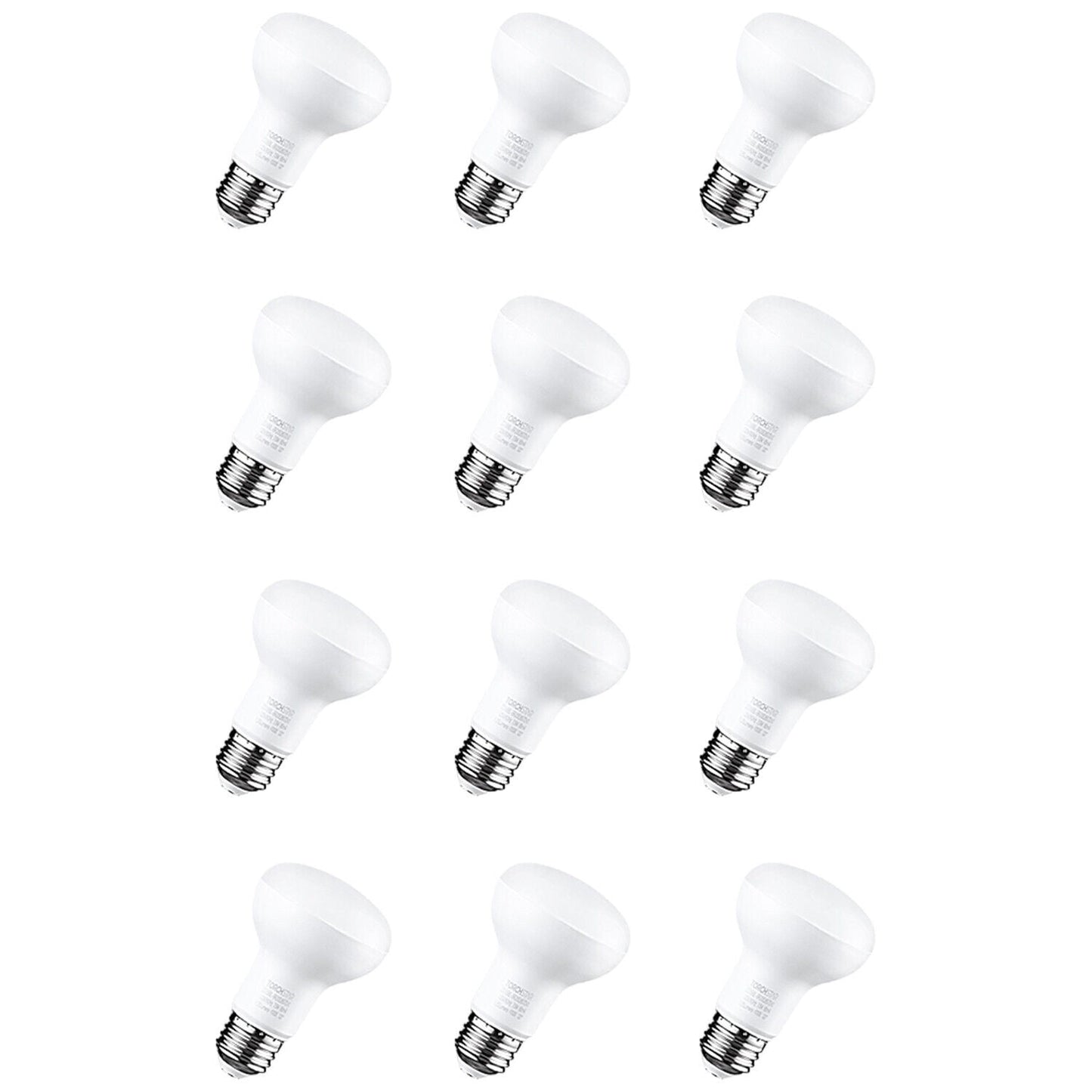 12 Pack LED Lights BR20 R20 Dimmable LED Light Bulbs, Flood Light Bulb Indoor, 7.5W (50W Eqv.), 525lm, 5000K Daylight