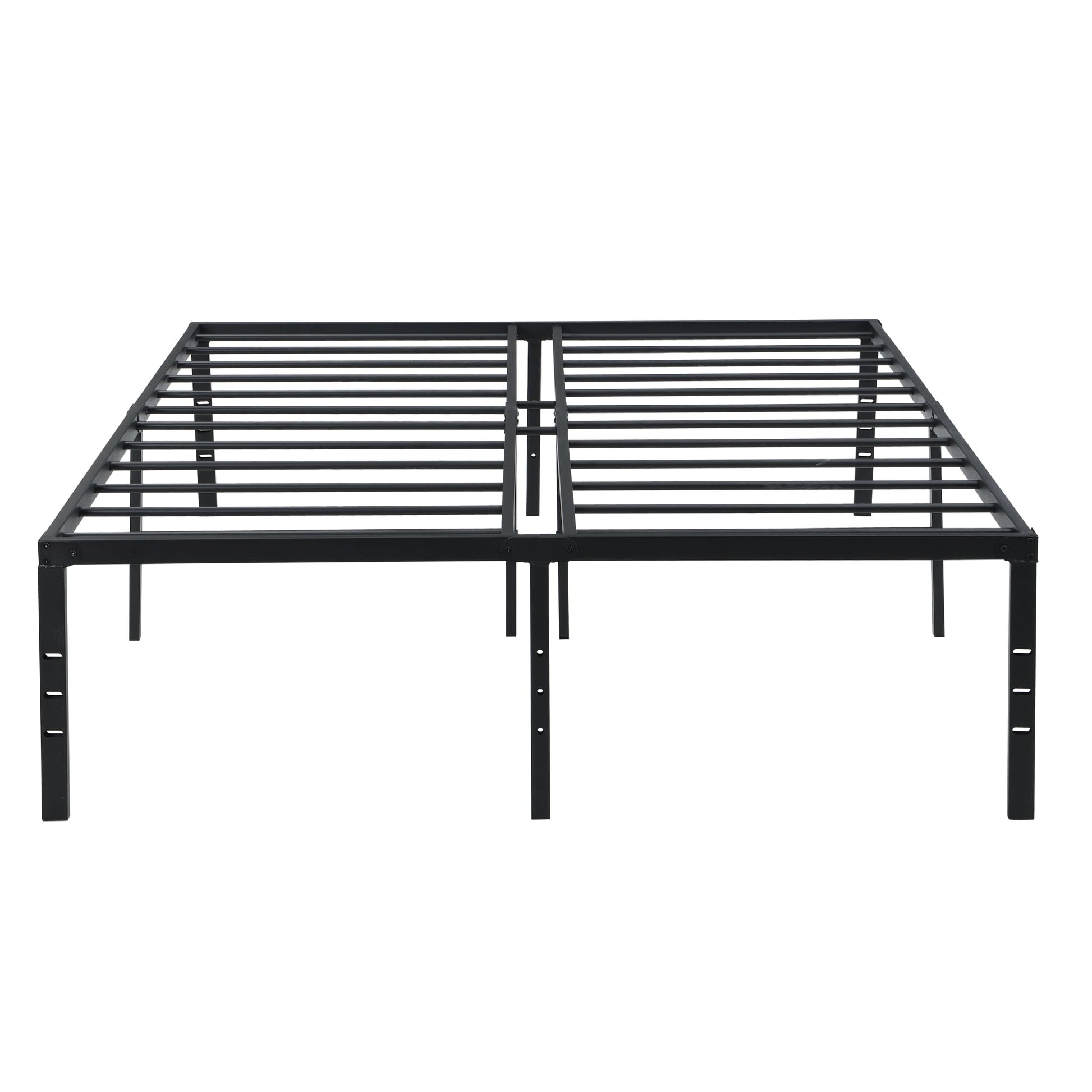 15.9 inch Full Bed Frame, Heavy Duty Metal Platform Bed, Easy Assembly,Black