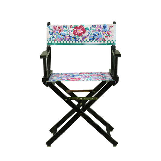 18" Director's Chair Black Frame-On The Terrace