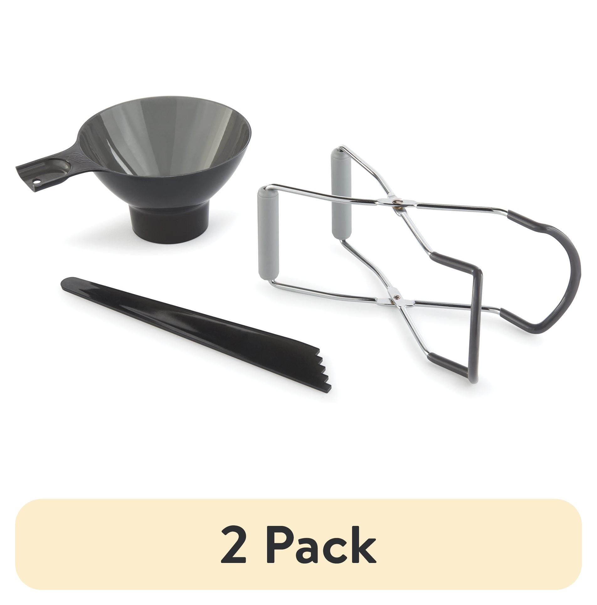 (2 pack) Ball 3-Piece Beginner Canning Kit, Essential Home Canning Supplies with Mason Jar Lifter, Headspace Tool and Canning Funnel for Regular or Wide Mouth Mason Jars