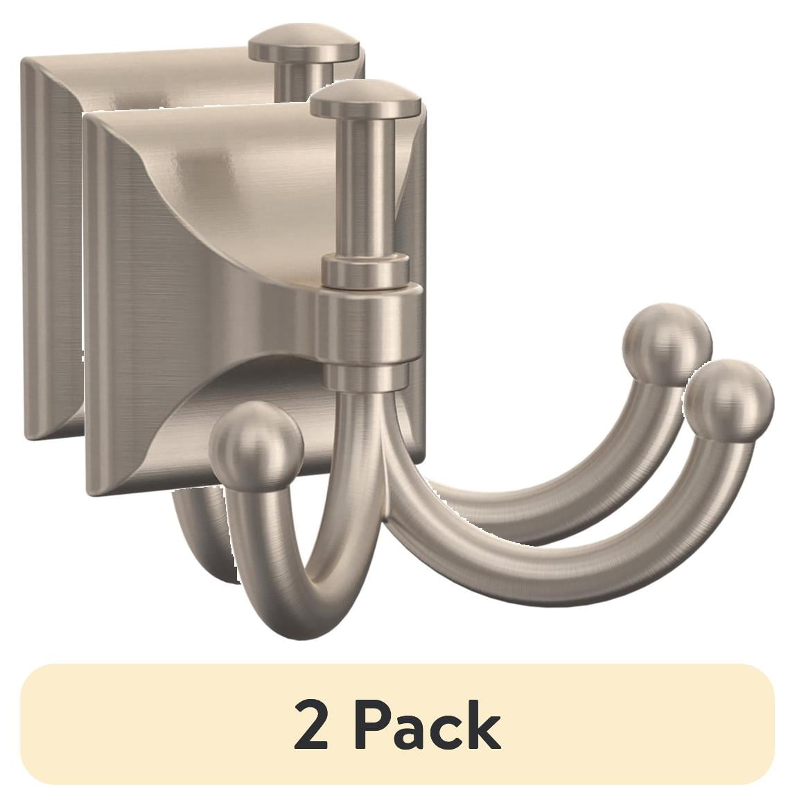 (Paquete de 2) Better Homes & Gardens NÃ­quel Satinado Eiffel Hook