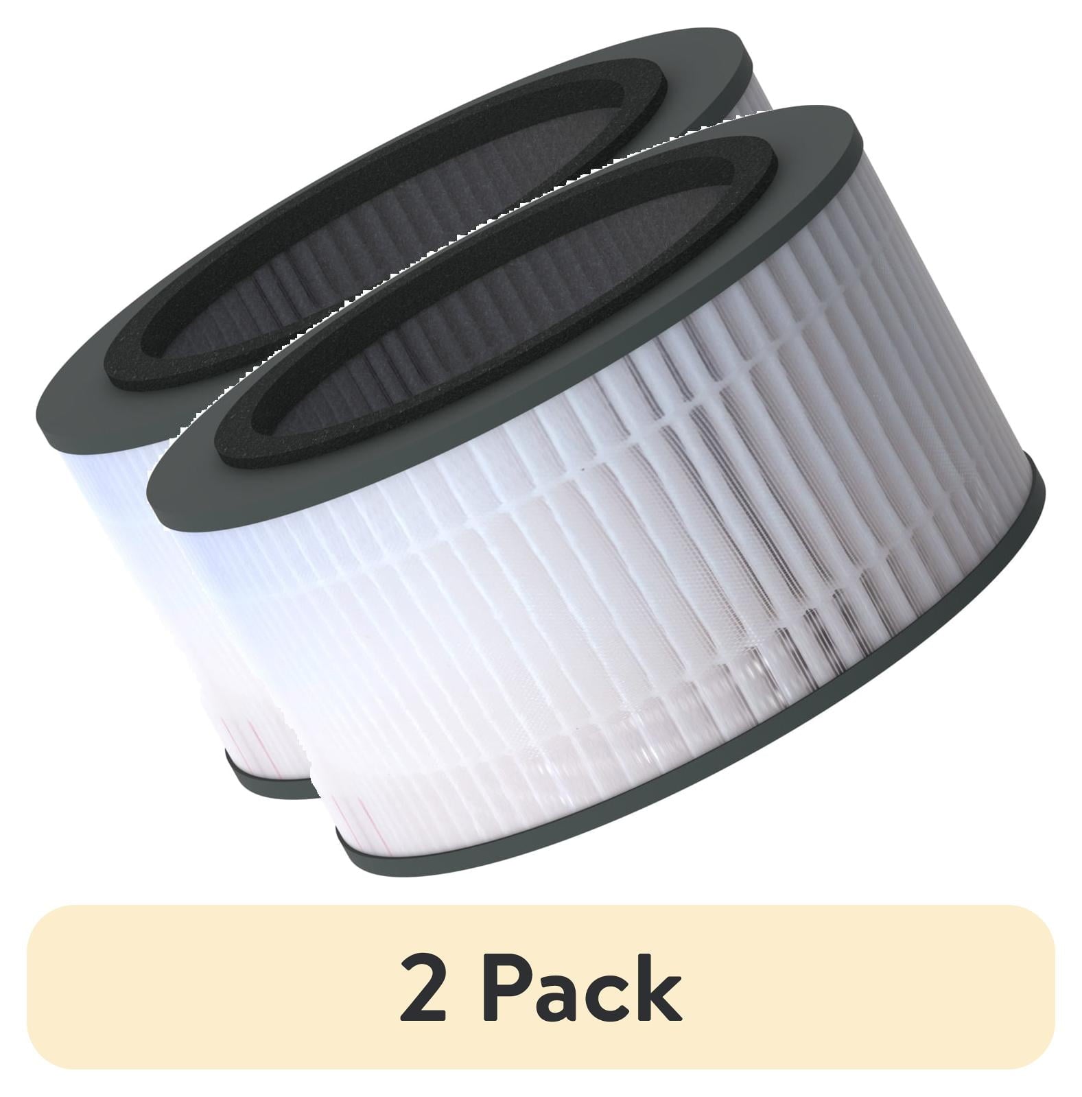 (2 pack) Bionaire True HEPA 360 Replacement Filter for Desktop, Mini, and Sense Air Purifier, 1 Count, 6â€“12 Month Life