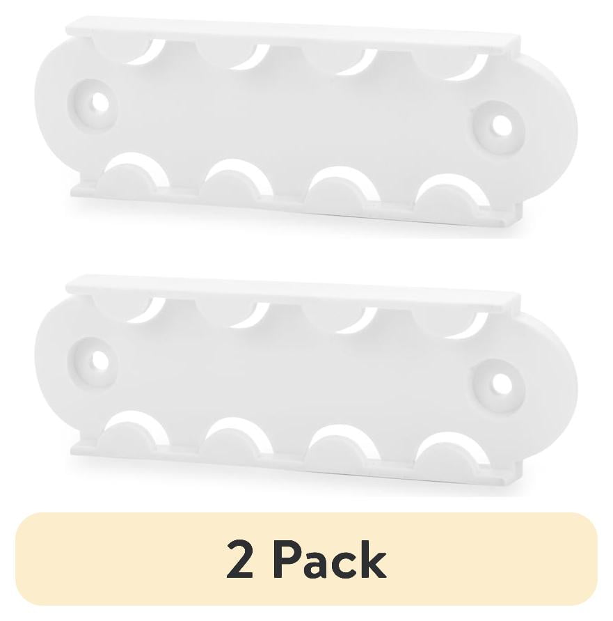 (2 pack) Camco Soporte para Toallas de Papel - DiseÃ±o Montable O PortÃ¡til - Blanco (57114)