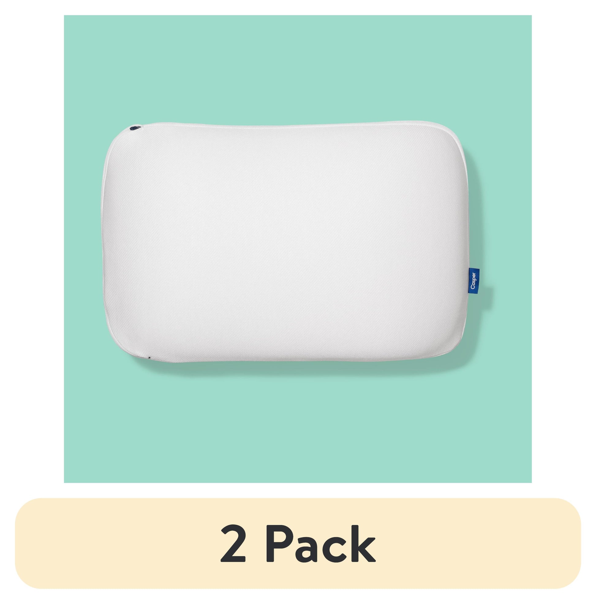 (2 pack) Casper Essential Cooling Hybrid Pillow, Standard
