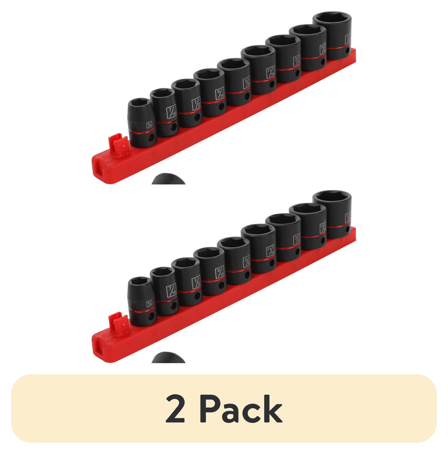 Hyper Tough 11-Piece 3/8-inch Drive Impact Socket Set (SAE)