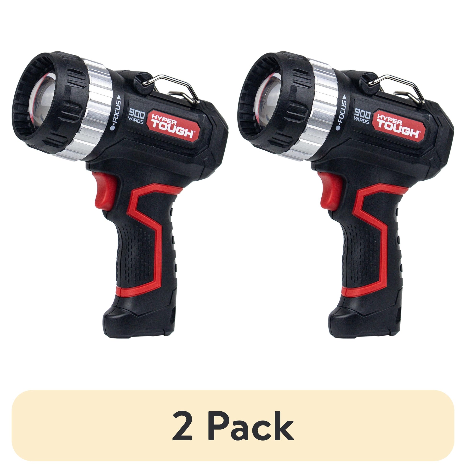 Hyper Tough 1400-Lumen Focusing Rechargeable LED Spotlight
