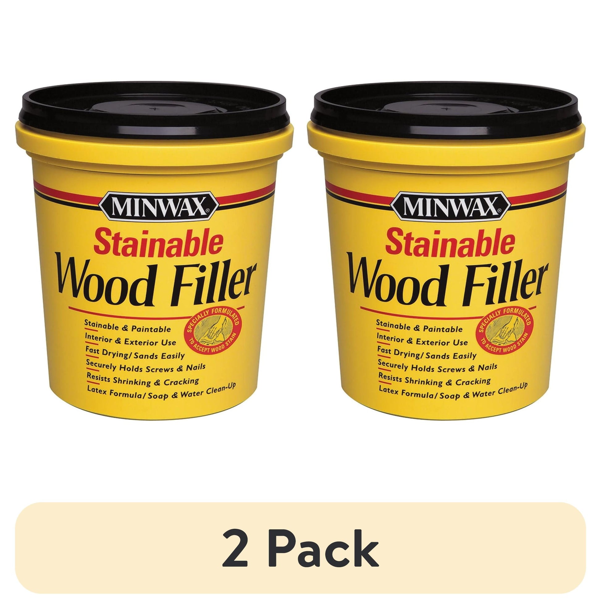 Minwax Stainable Wood Filler, 16 oz.