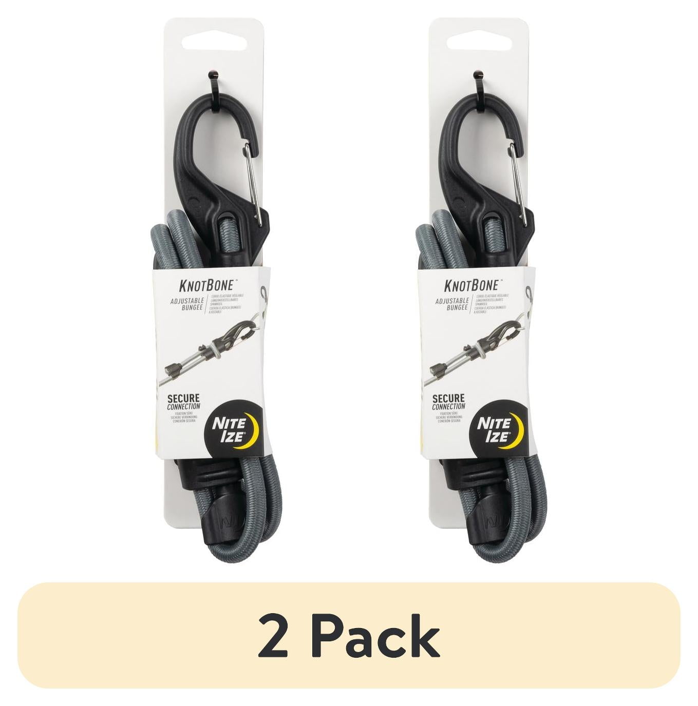 (2 pack) Nite Ize KnotBone Adjustable Bungee #9