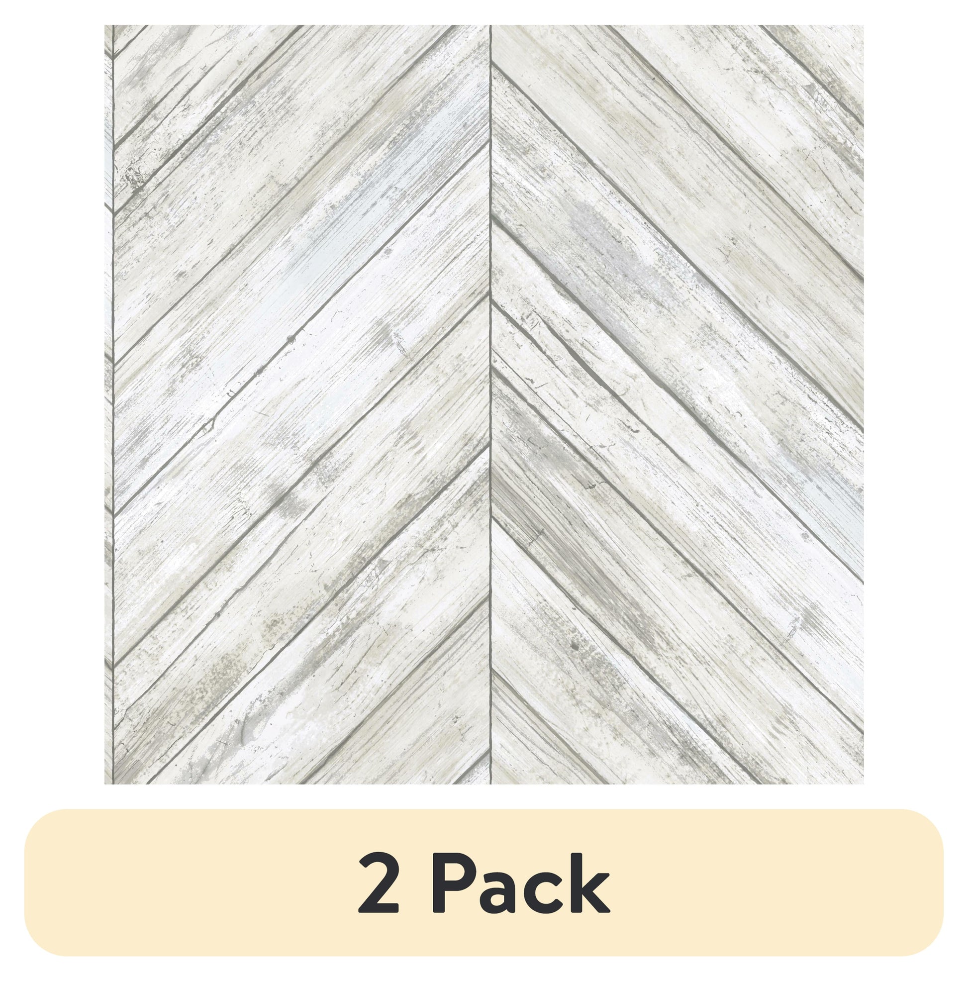 RoomMates Chevron Stone Peel and Stick Wallpaper