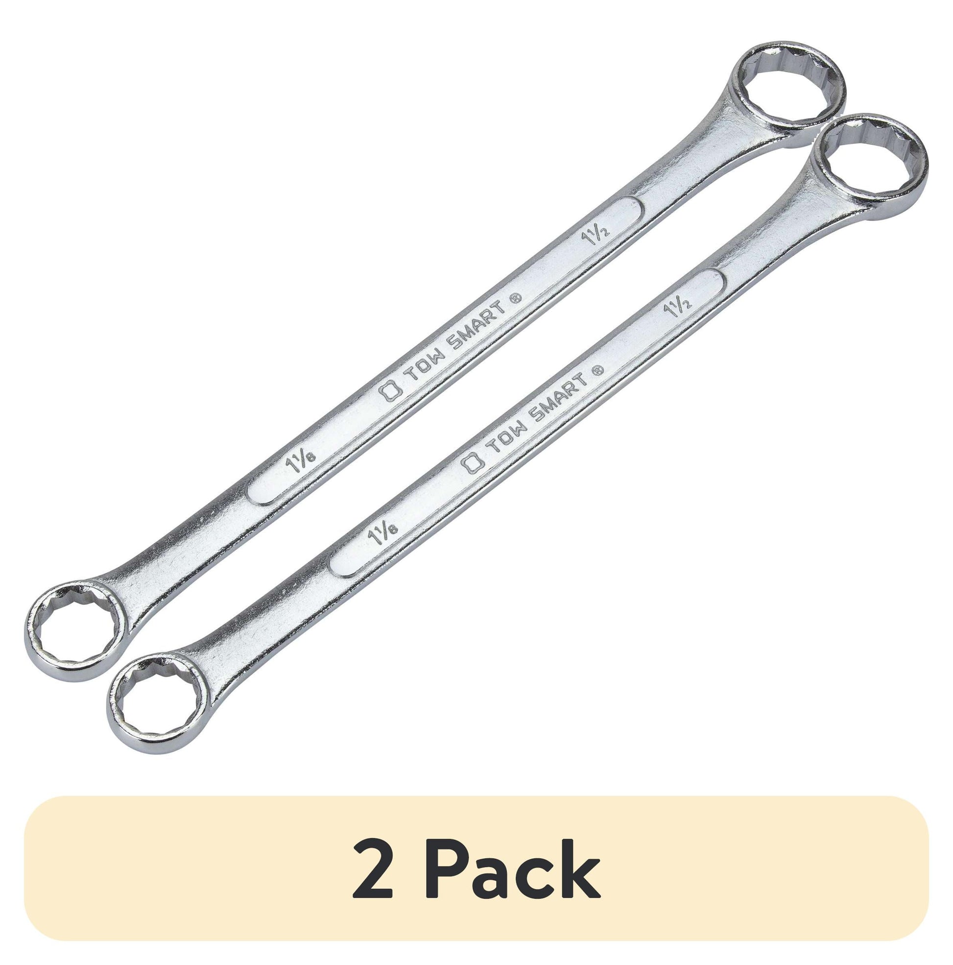 TowSmart Torque Hitch Ball Wrench, Fits 1-1/8in and 1-1/2in Nuts, 797, Chrome, 1 Each
