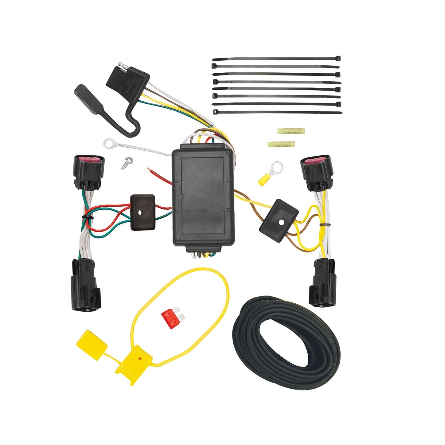 Tekonsha 2010-2017 Chevrolet Equinox 2010-2017 GMC Terrain Tekonsha Plug Play T-Connector Adapter Trailer Wiring Black