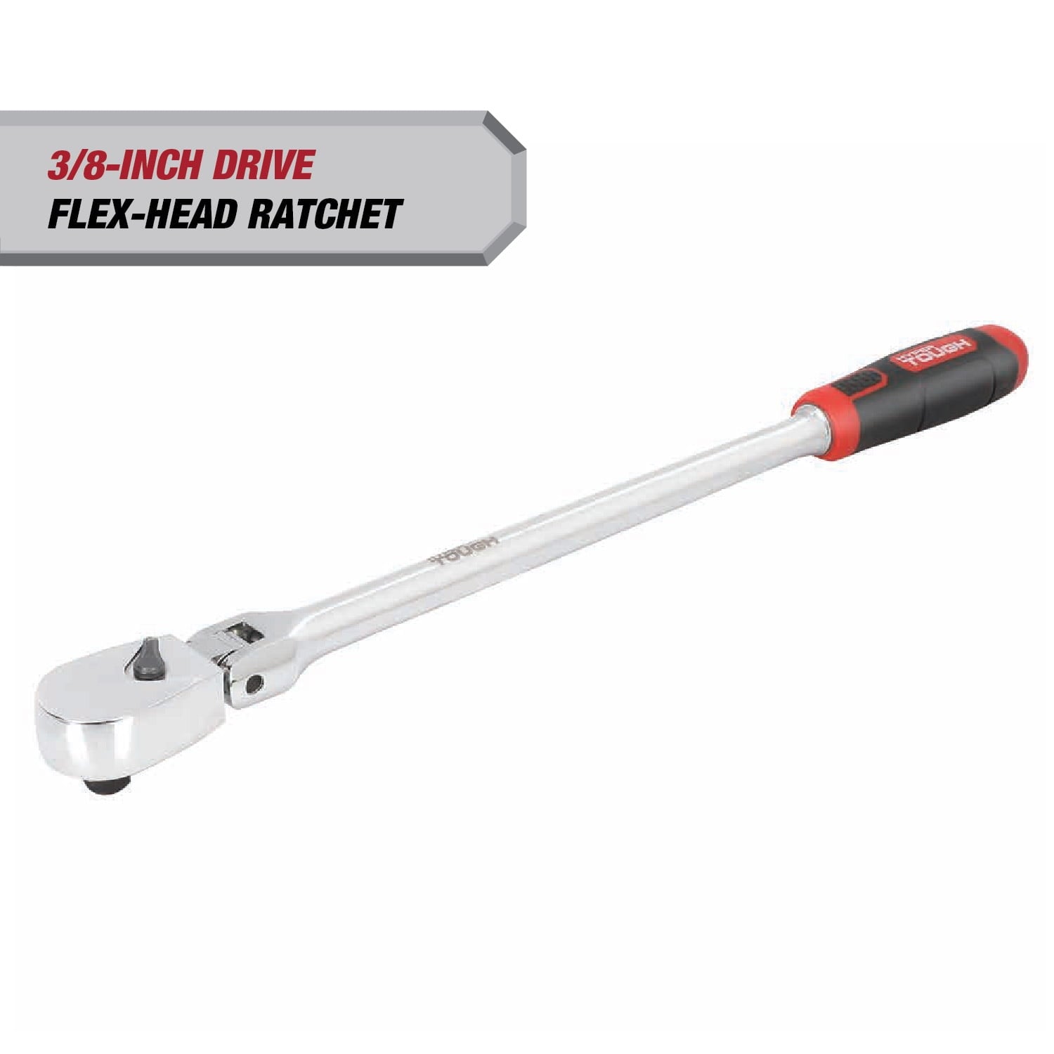 Hyper Tough 3/8-inch Drive 14-inch Flex-Head Ratchet