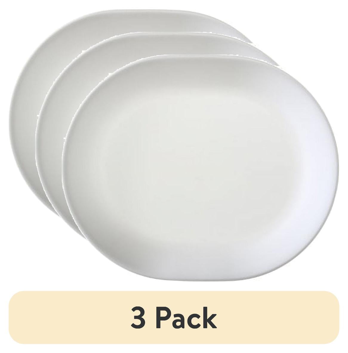 (3 pack) Corelle Winter Frost Blanco Bandeja para Servir de 12.25"