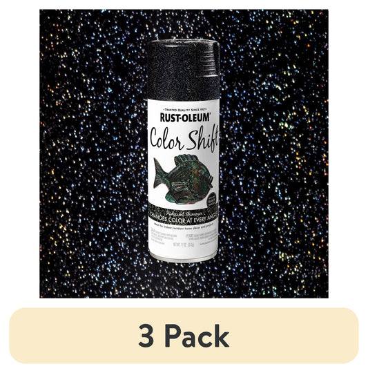 (3 pack) Iridescent, Rust-Oleum Color Shift Spray Paint-384335, 11 oz