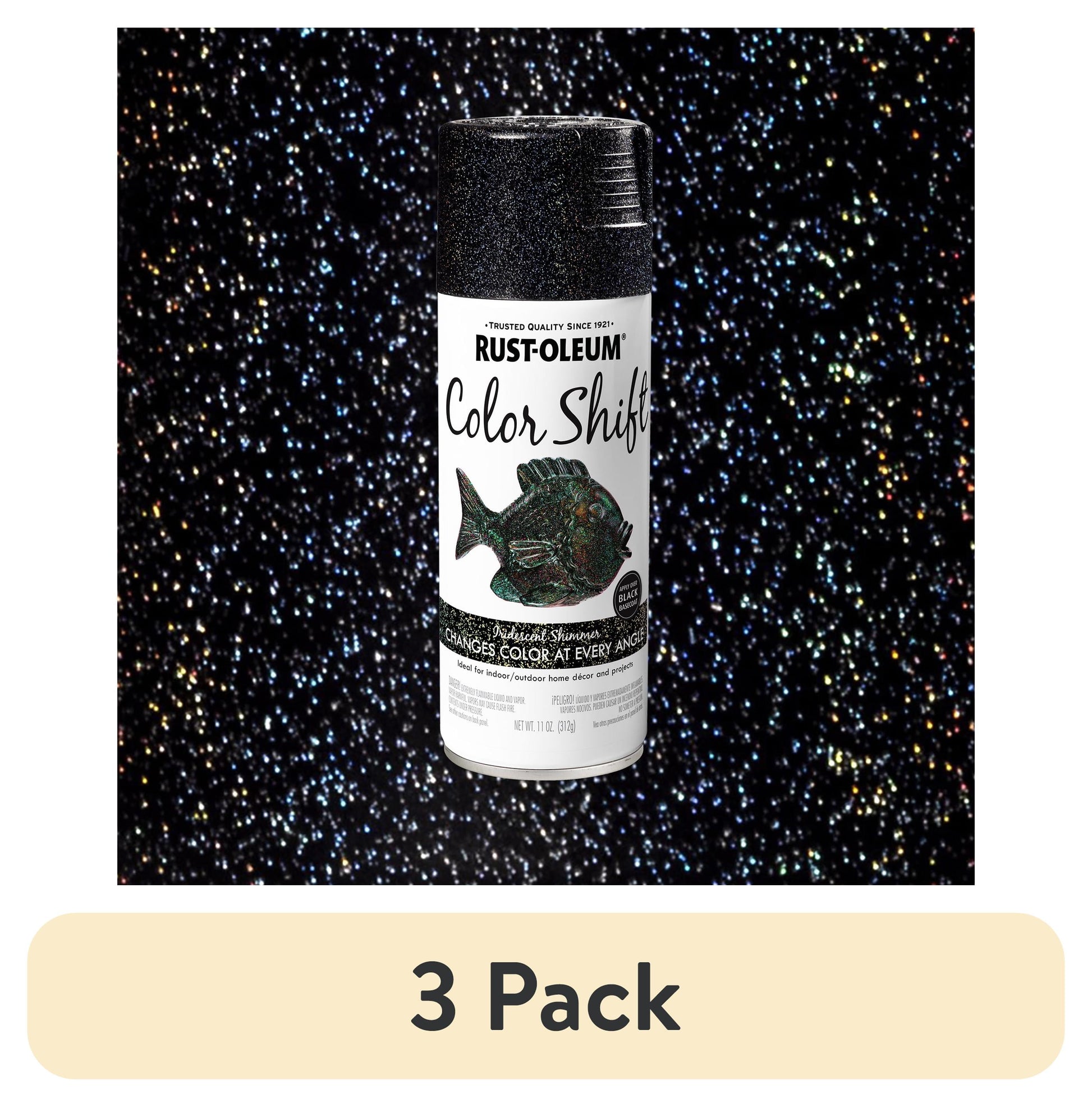 Blue Cosmos, Rust-Oleum Color Shift Spray Paint-372479, 11 oz