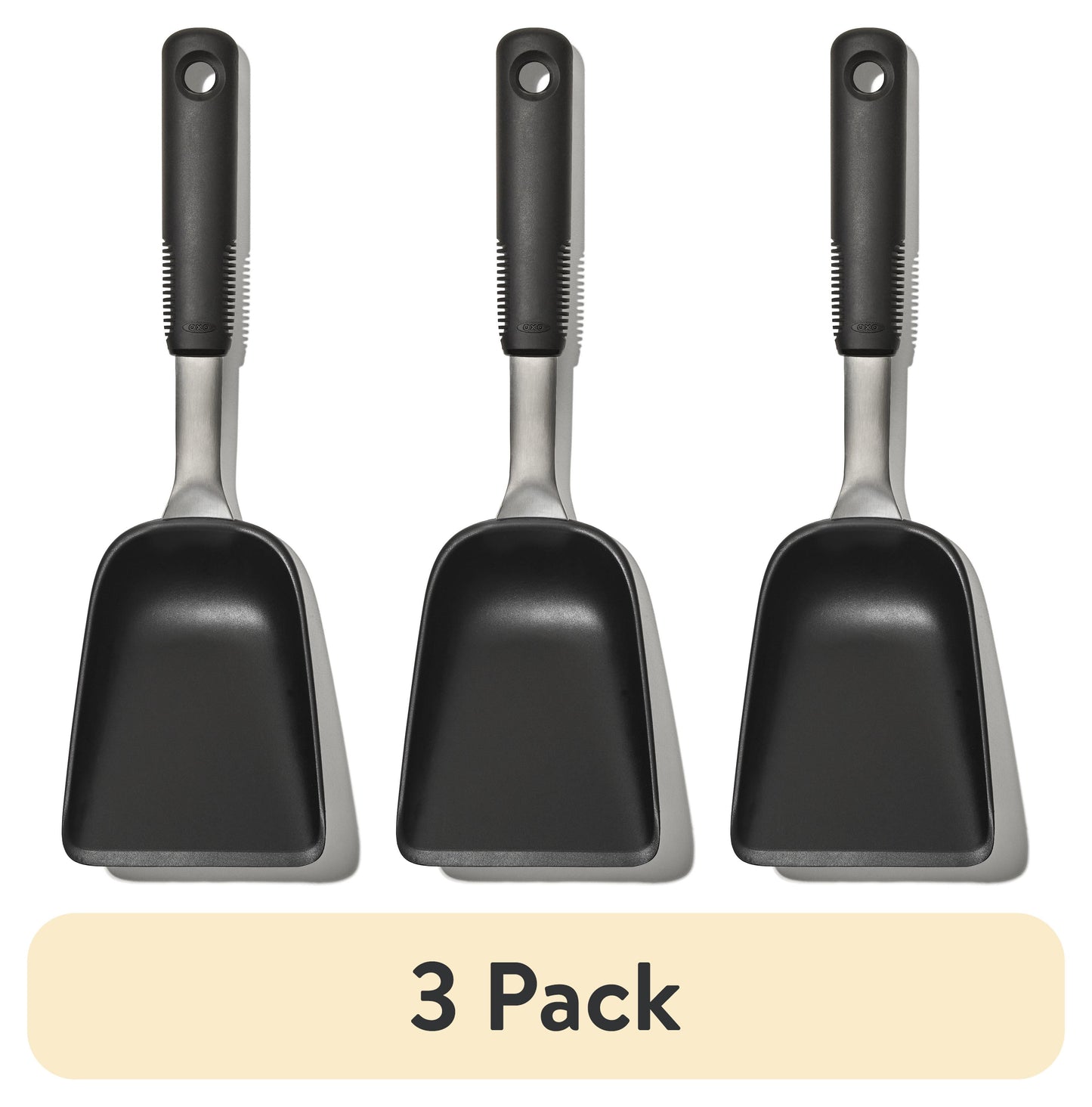 (3 pack) OXO SoftWorks Heat Resistant Nylon Sheet Pan Kitchen Scoop