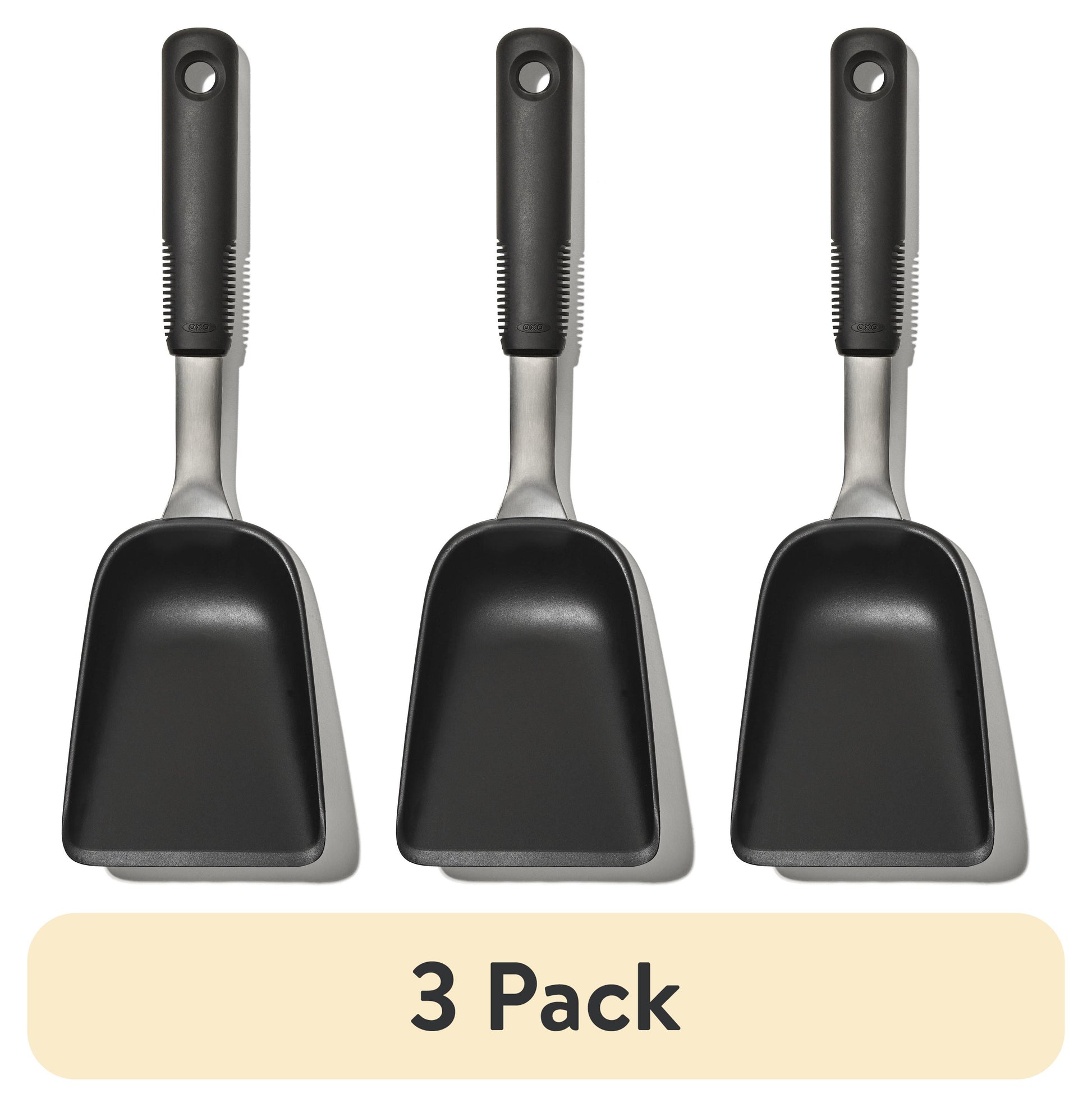 (3 pack) OXO SoftWorks Heat Resistant Nylon Sheet Pan Kitchen Scoop