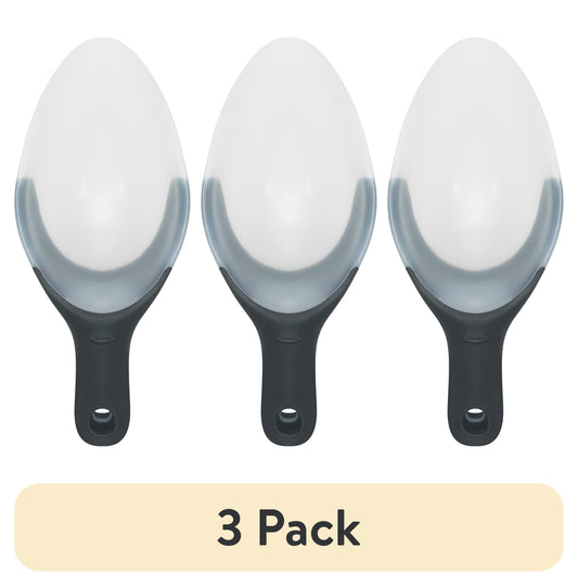 (3 pack) OXO Softworks Flexible Scoop, White