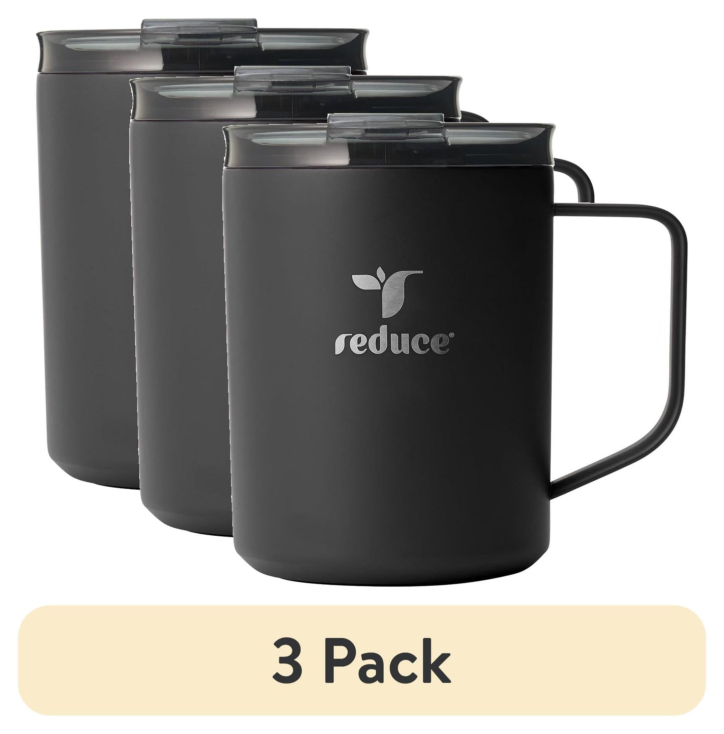 Reduce Hot1 14 oz Stainless Steel Insulated Tumbler with Lid â€“ Black