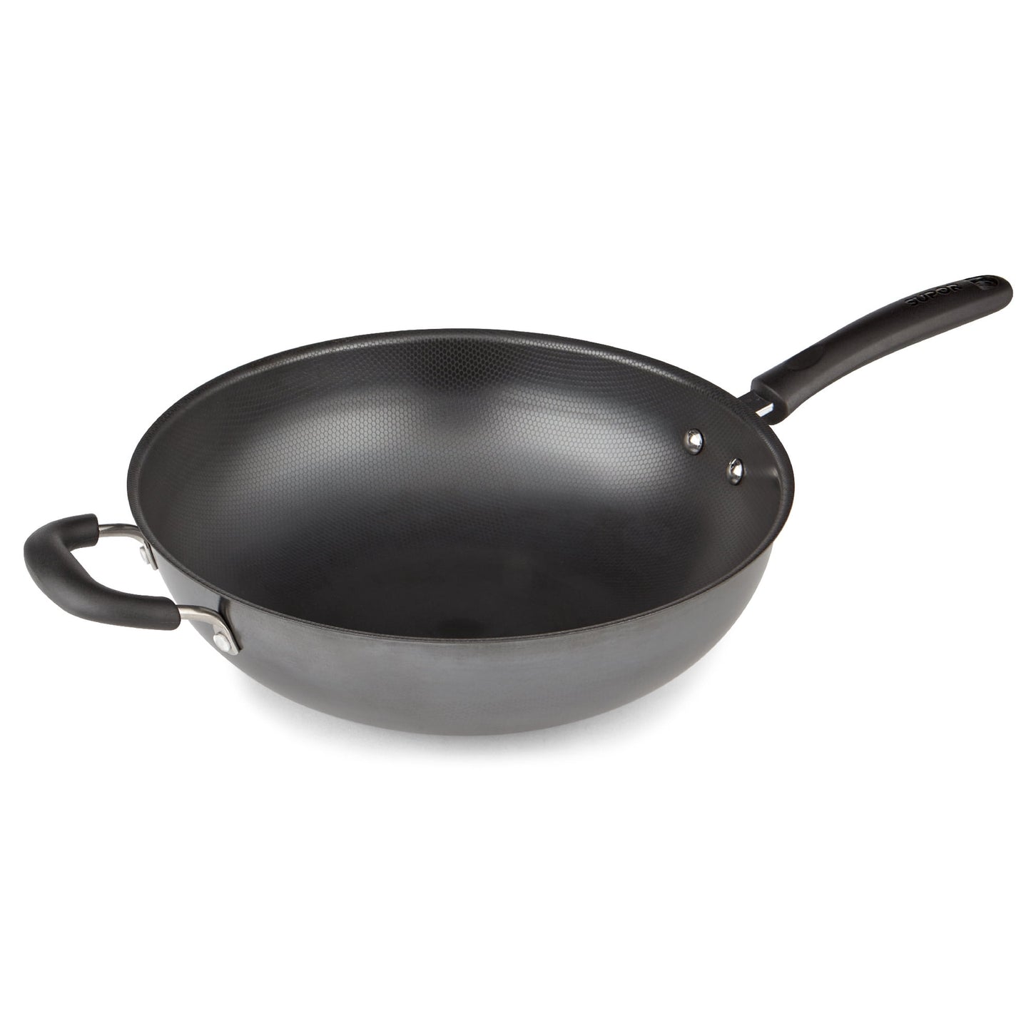 Supor 12.6 inch Metal Utensil Safe Iron Wok, FC32T11C