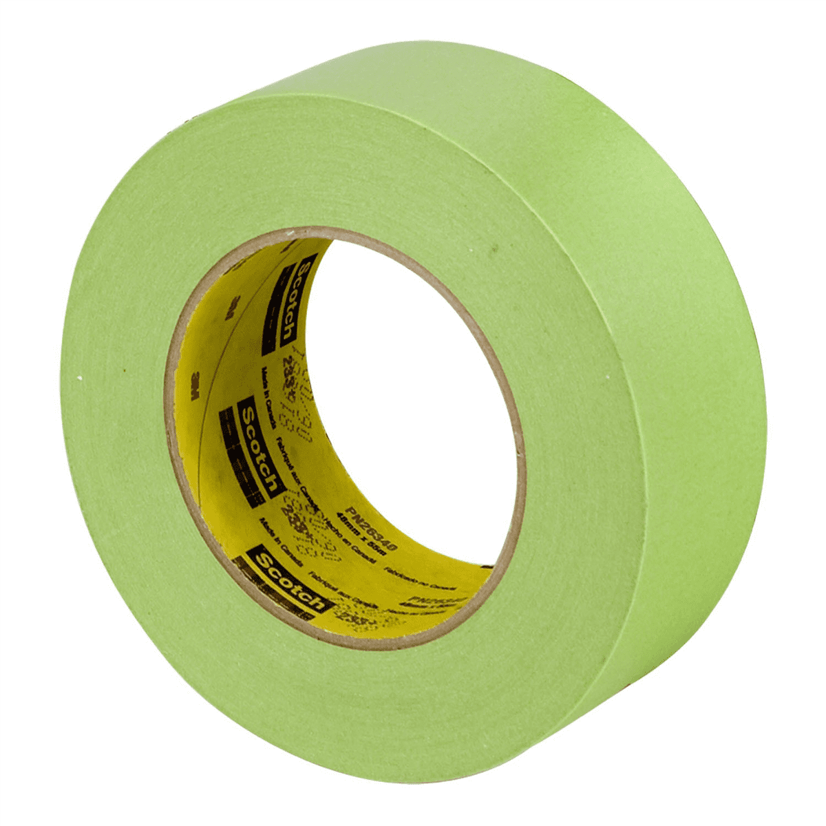 3M 26340 High Performance Masking Tape 48mm x 55m Bulk Case of 12 Rolls