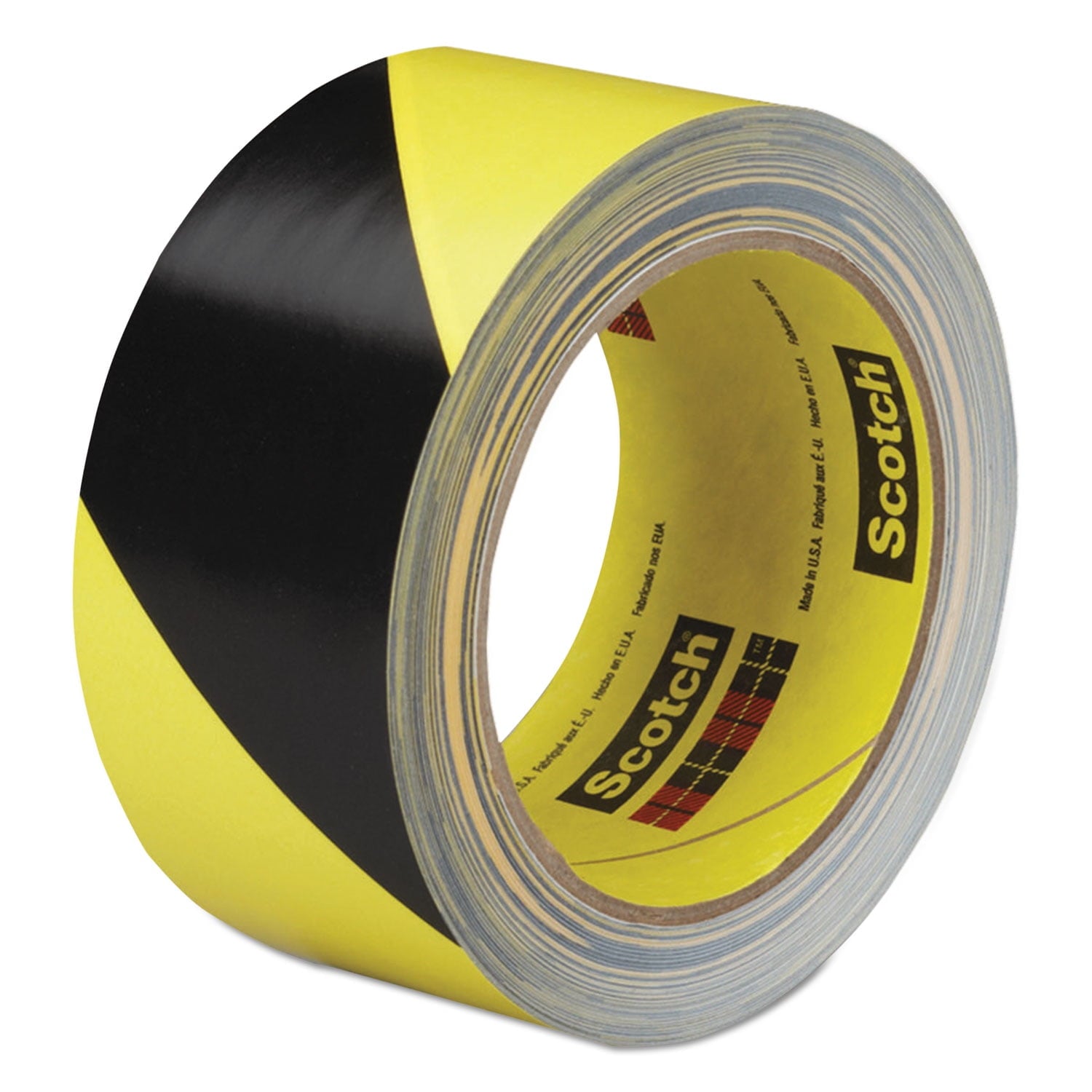 3m/commercial Tape Div. Caution Stripe Tape, 2w X 108 Ft Roll