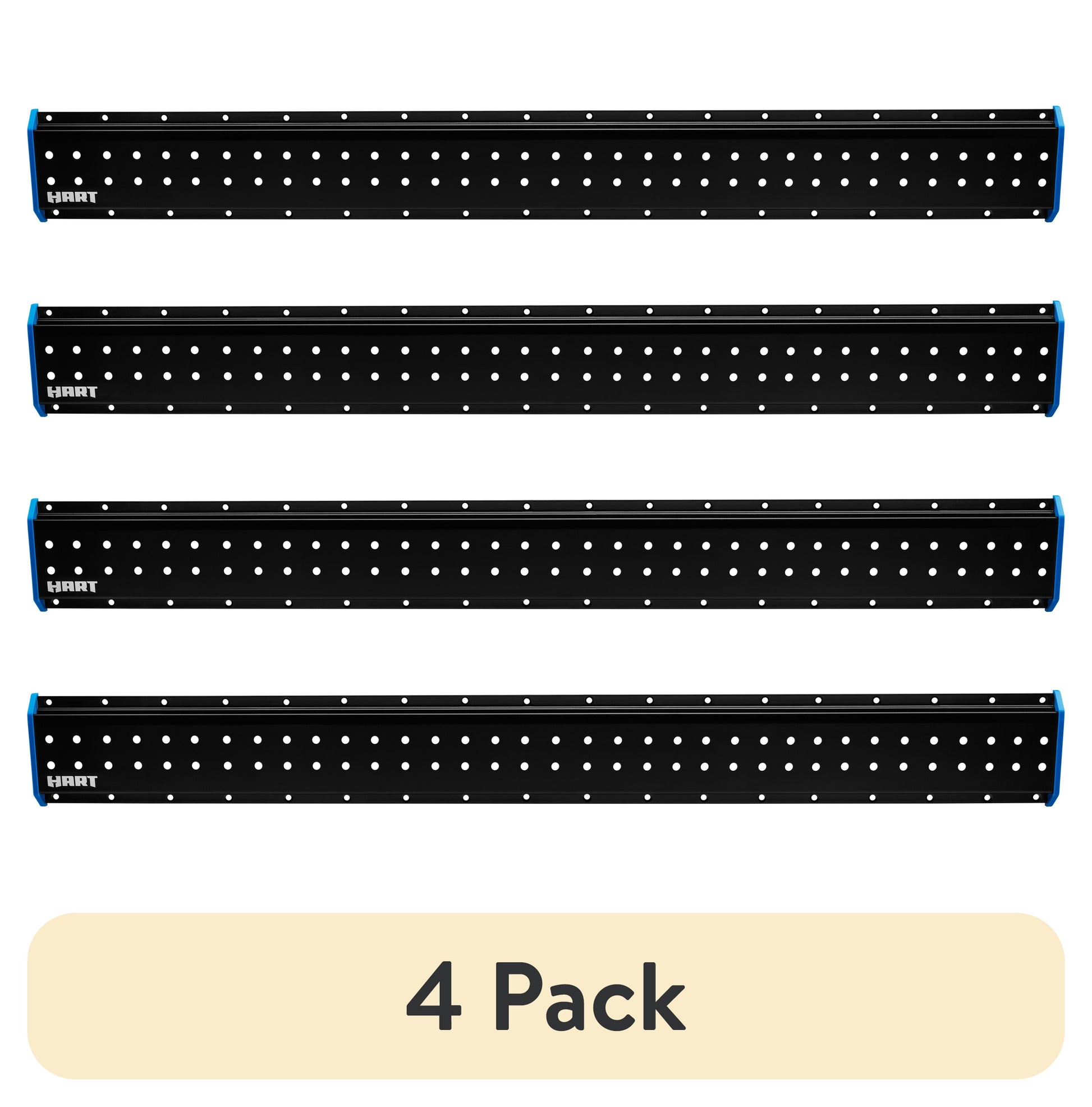 (4 pack) HART 35" Garage Storage Rail, Compatible with All HART Storage Hooks, New Condition