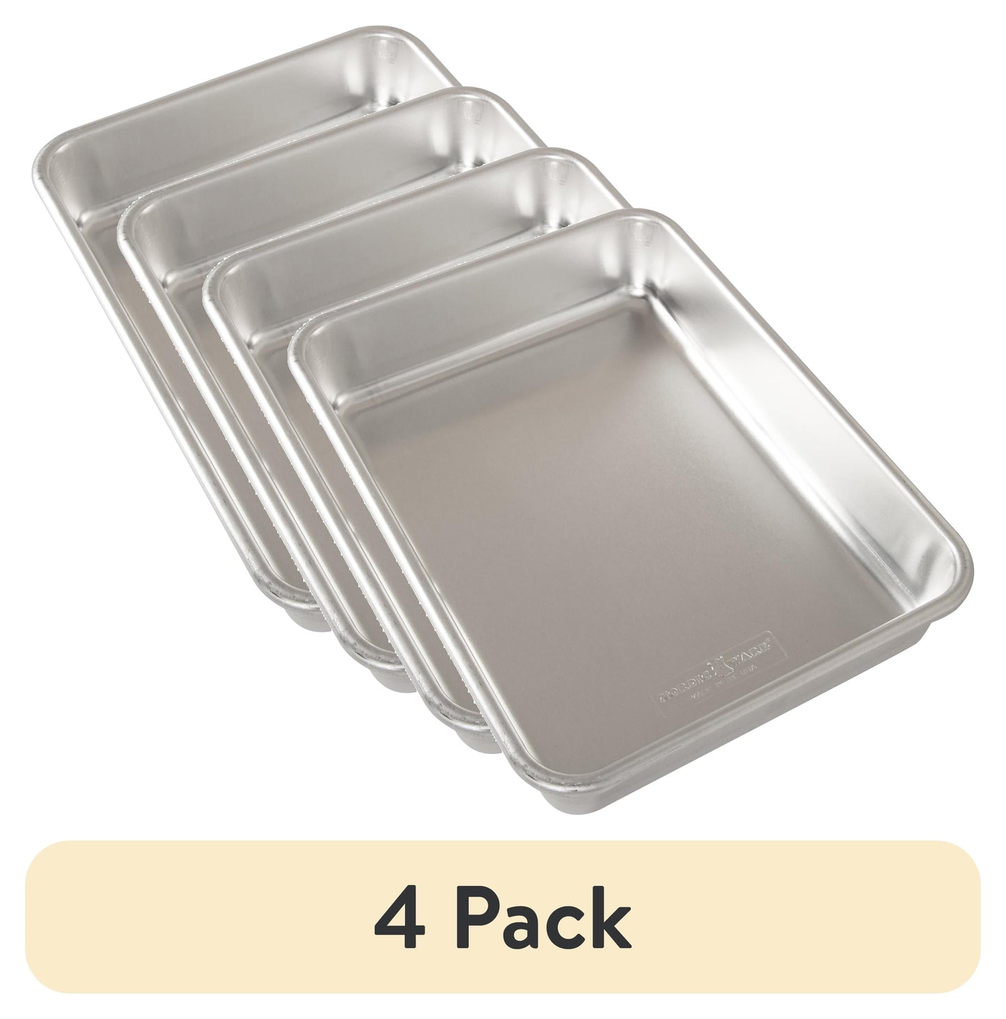 Nordic Ware Naturals 9" x 13" Aluminum Rectangular Cake and Baking Pan