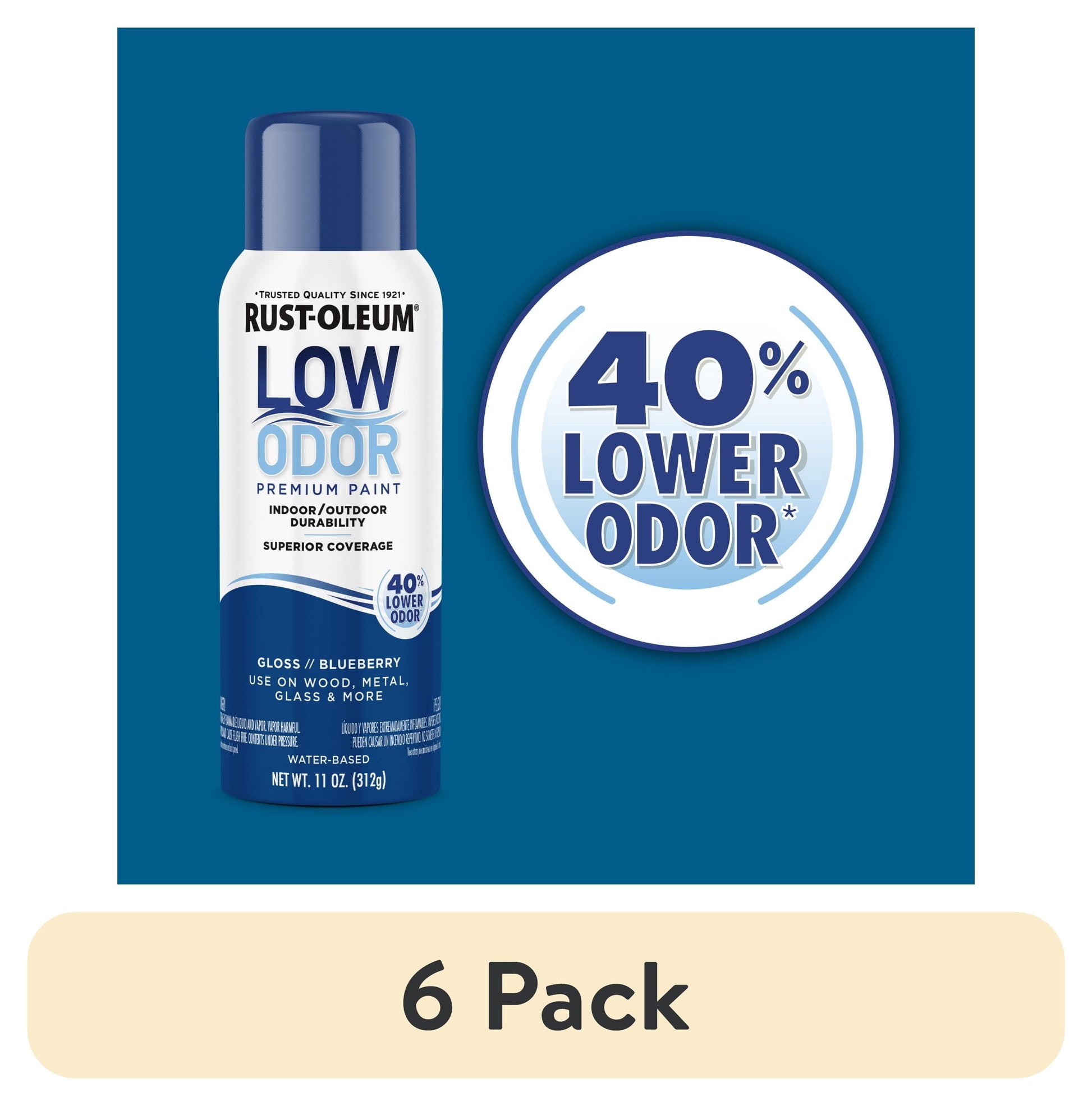 In the Green , Rust-Oleum Low Odor Premium Matte Spray Paint-388282, 11 oz