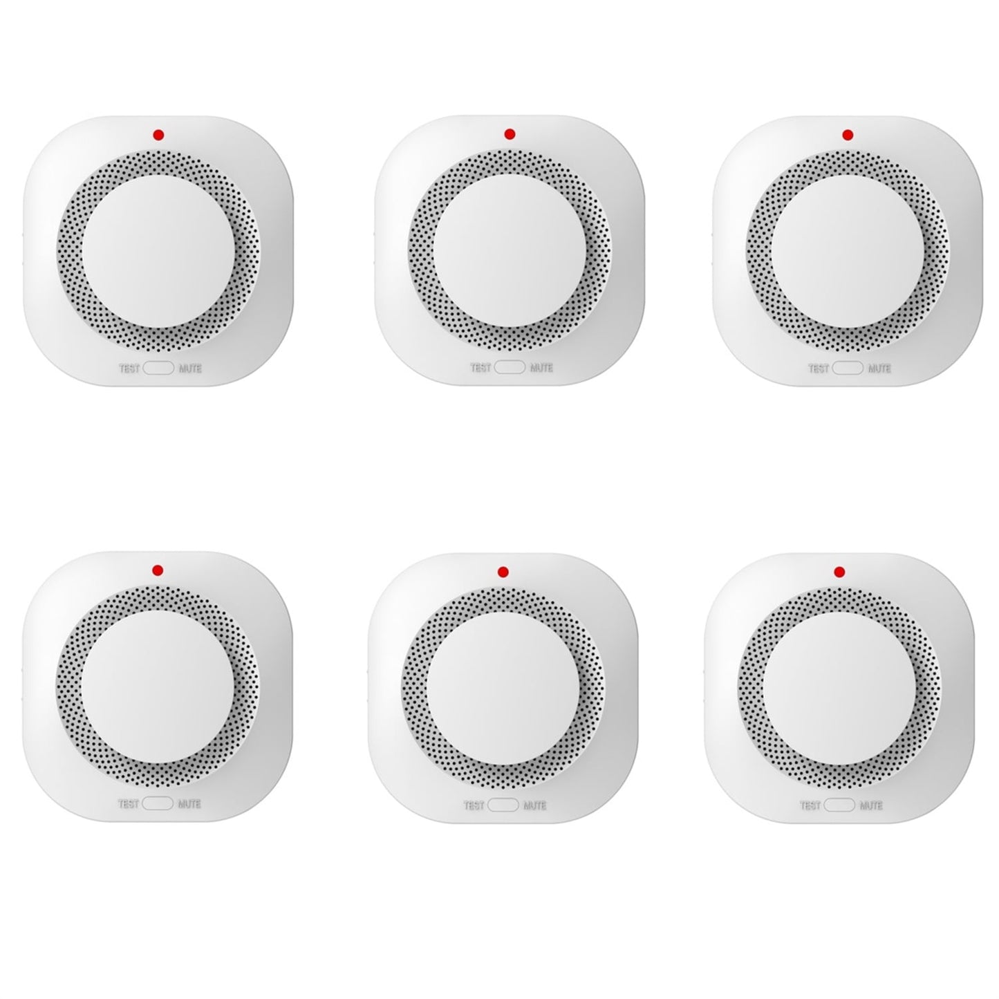 4PCS Smoke Alarm Detector