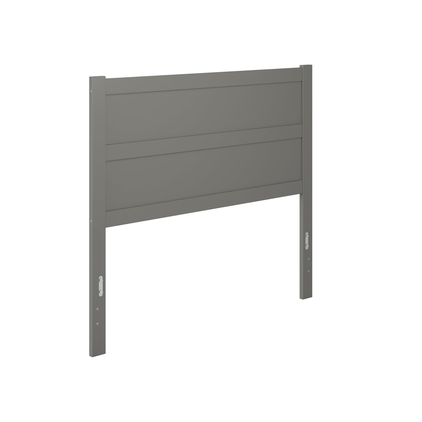 AFI NoHo Modern Panel Wood Headboard, Full, Grey