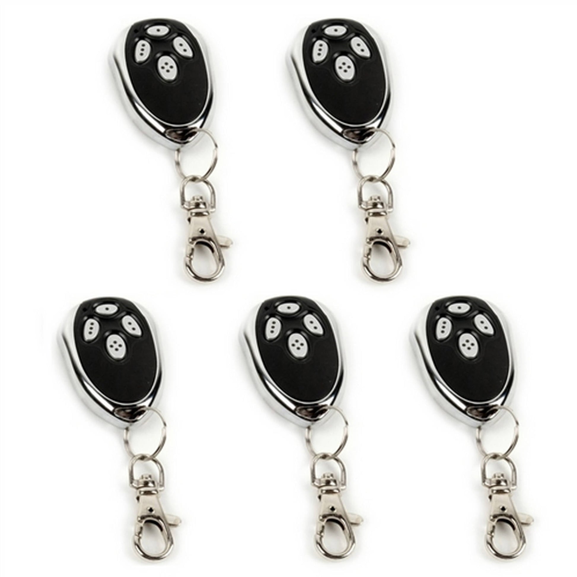 ALEKO Sliding Gate Opener 5 Pack Remote Controls DKL400UY, DKC400UY, L110C, L200Y