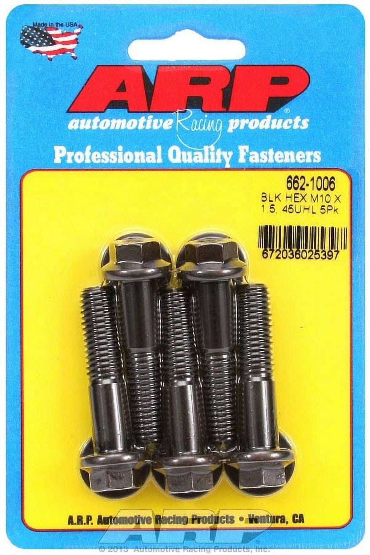 ARP (662-1006) Hex Oxide Bolt, Black