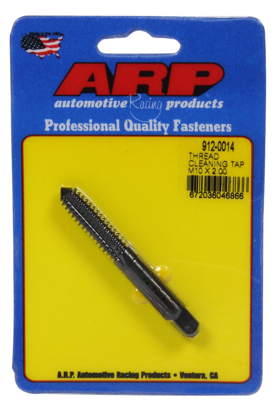 ARP 912-0014 M10 X 2.00 Thread Cleaning Tap, 1 Pack