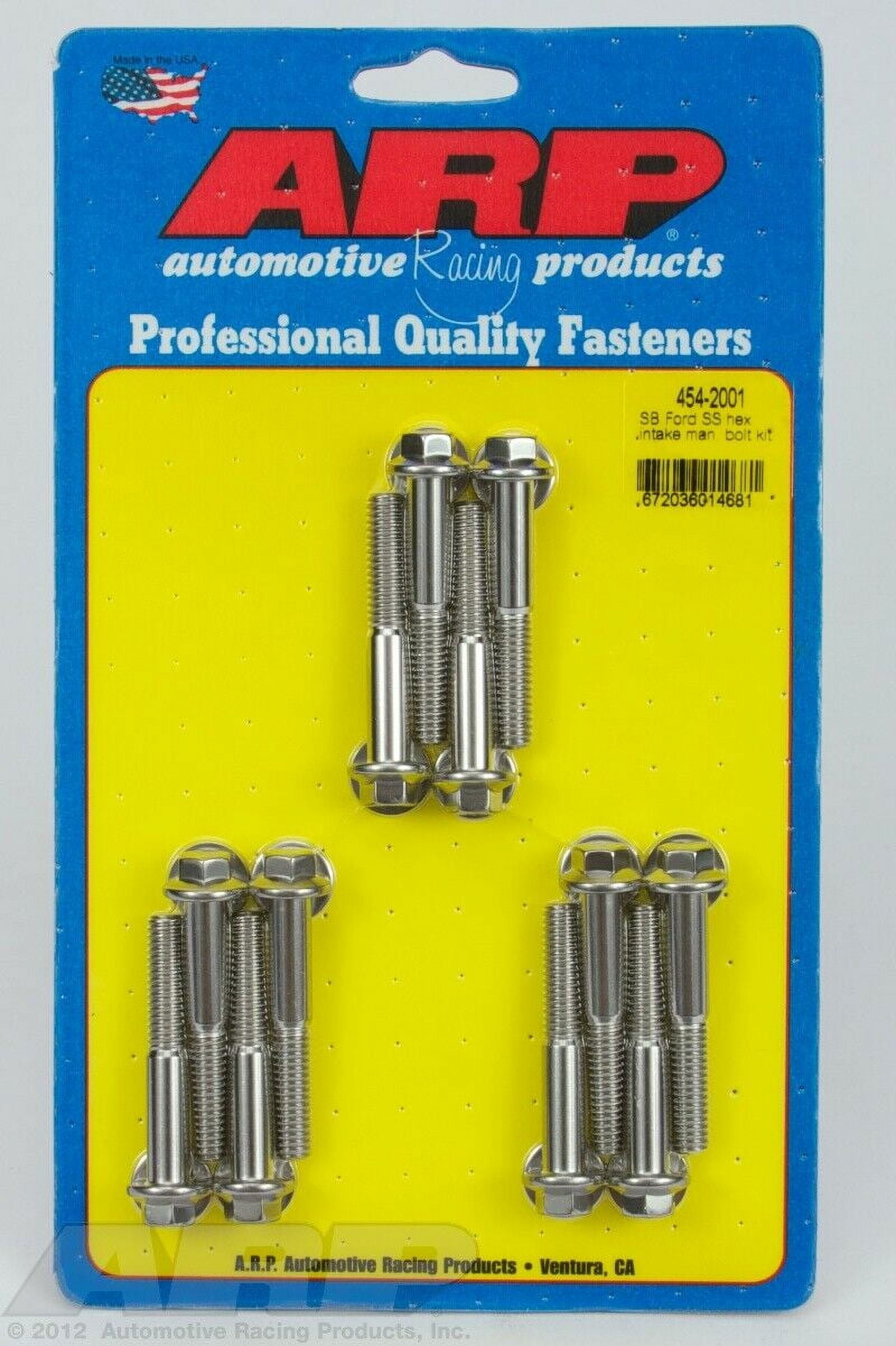 ARP INC. 454-2001 SB FORD SS HEX INTAKE MANIFOLD BOLT KIT