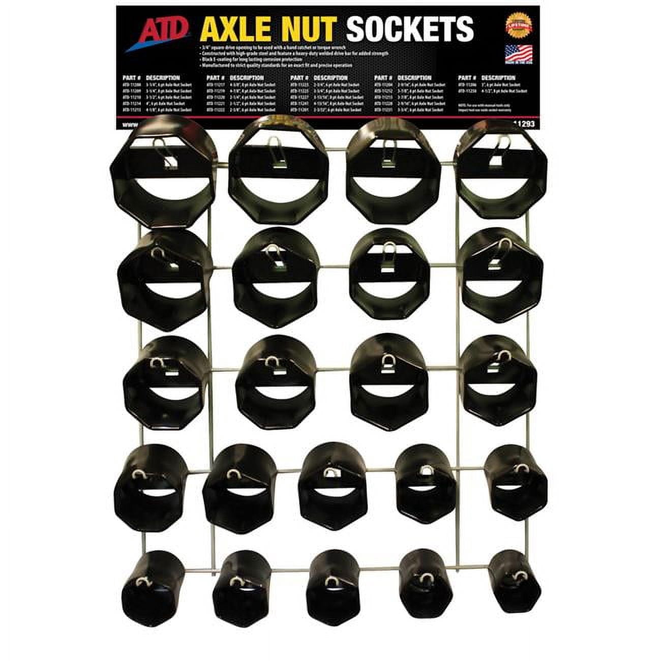 ATD Tools ATD-11221 2.5 in. x 6 PT Axle Nut Socket