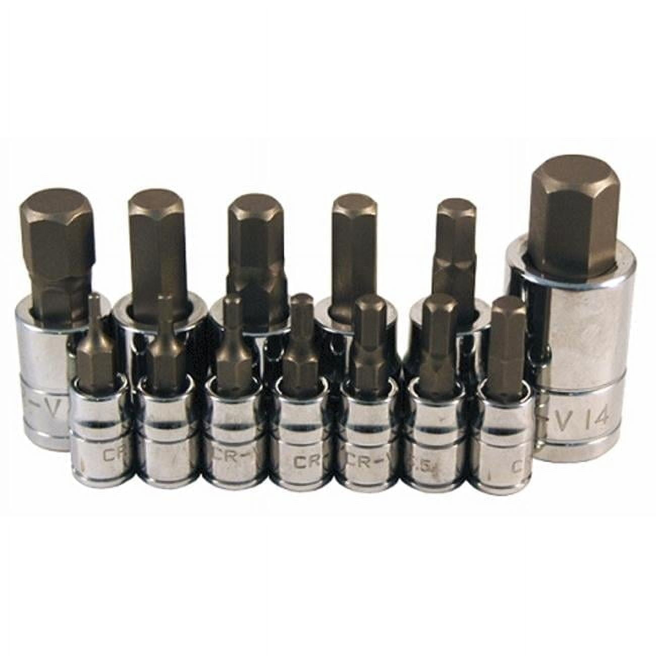 ATD Tools 13785 13 Pc. Metric Hex Bit Socket Set ATD-13785