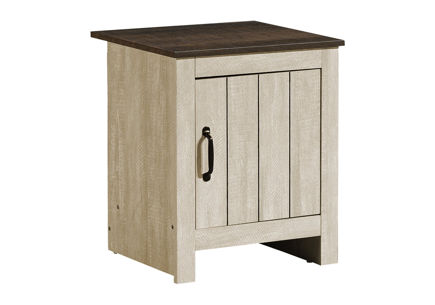 Accent Table - 22"H - Storage - Nightstand - Bedroom - Living Room - Beige