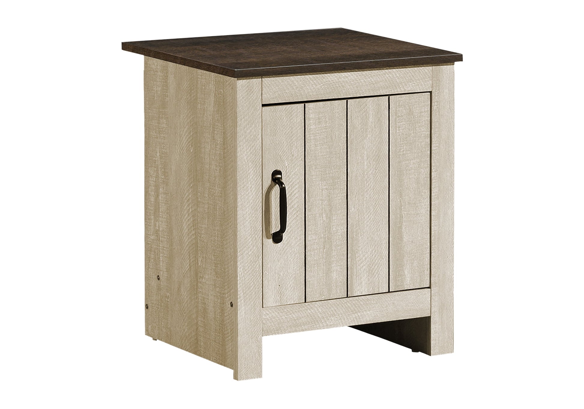 Accent Table - 22"H - Storage - Nightstand - Bedroom - Living Room - Beige