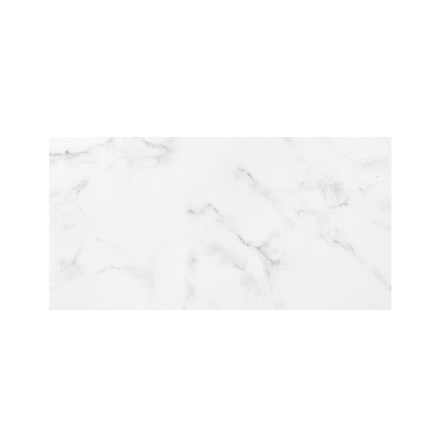 Achim Palazzo 12" x 24" 2mm Peel & Stick Vinyl Floor Tiles, 20 Tiles/40 sq. ft., Luxe White