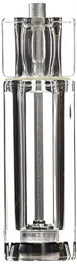 Acrylic Fresh Salt & Pepper 2-in-1 Combo Mill, 6.5 inches