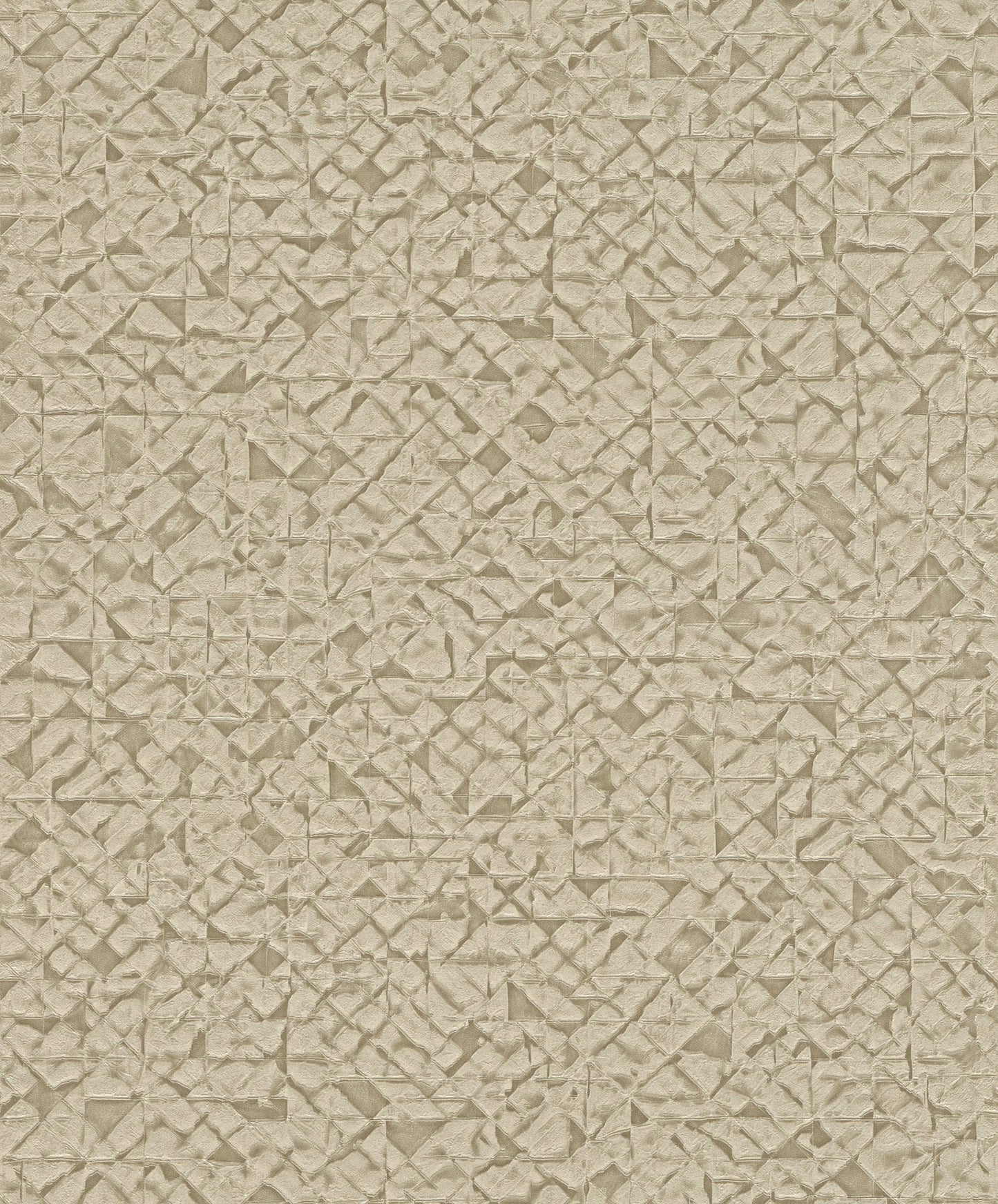 Advantage Arbus Beige Geo Wallpaper
