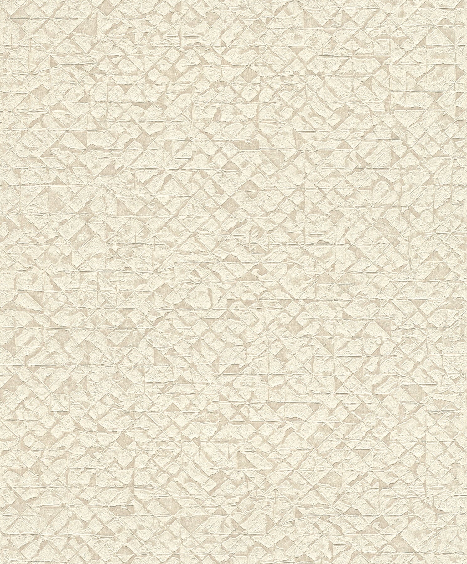 Advantage Arbus Cream Geo Wallpaper