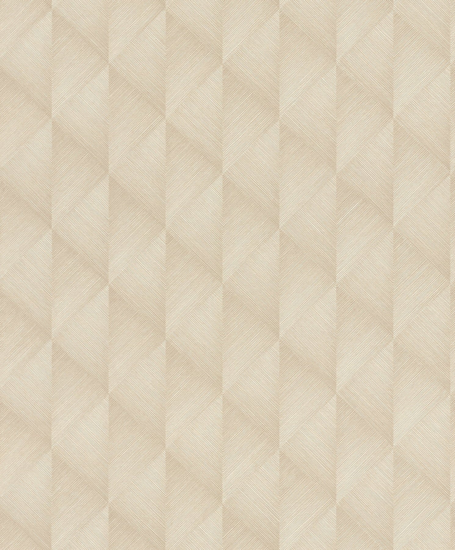 Advantage Miro Taupe Geo Wallpaper