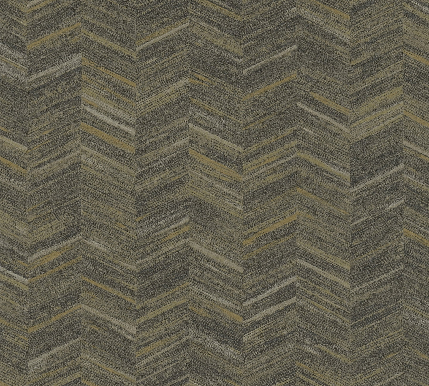 Advantage Tatlin Brown Chevron Wallpaper