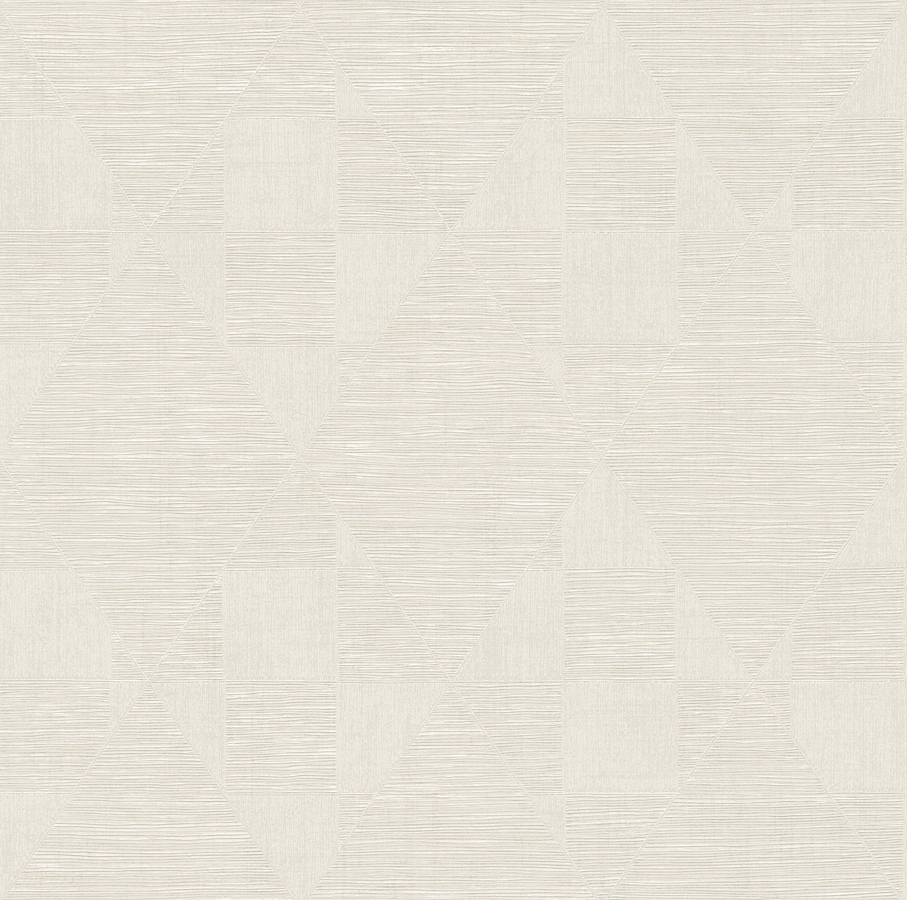 Advantage Wegener Ivory Geometric Wallpaper