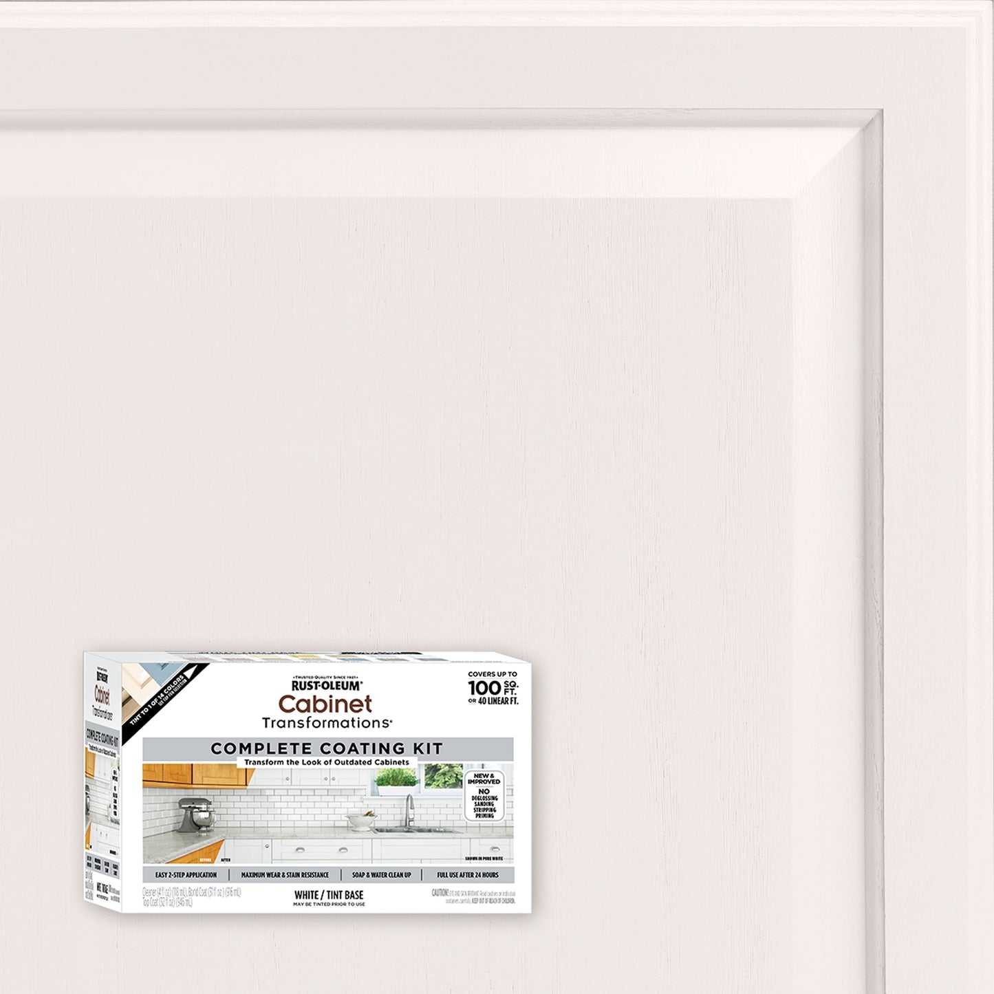 Potter's Wheel, Rust-Oleum Cabinet Transformations Satin Coating Kit-37467909T, Quart