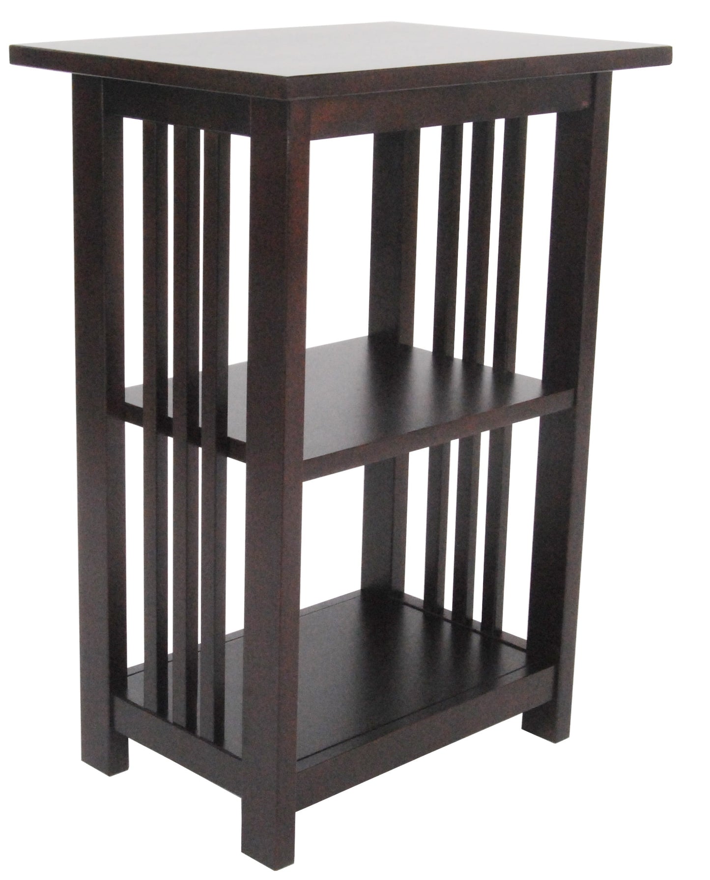 Alaterre Furniture Mission 2-Shelf End Table